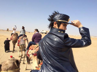Illustration for article titled The Pyramids Make for a Great Cosplay Location